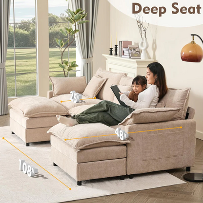 U Shaped Couch