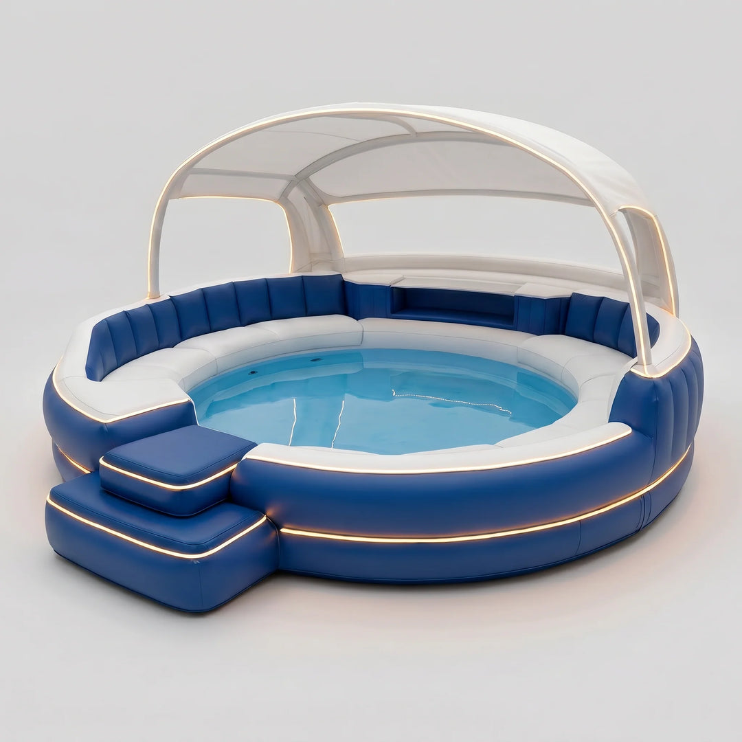 Luxury Inflatable Spa — White